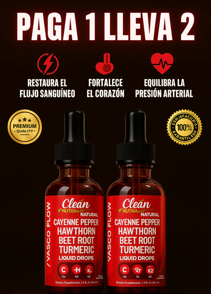 Vascu Glow - Circulación activa, cuerpo liviano