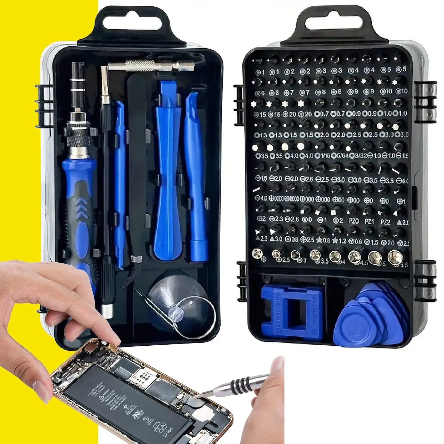 Kit ToolPro® 115 En 1: Ahorra tiempo y dinero desde el primer uso!