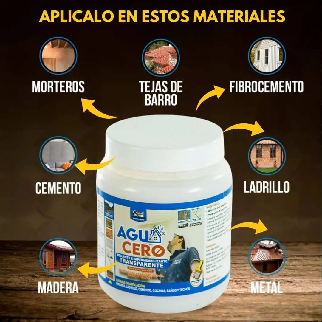 Sellador Aguacero™ 500ML: PAGA 1 Y LLEVA 2 + CERA MADECRIL TOTALMENTE GRATIS!!✅