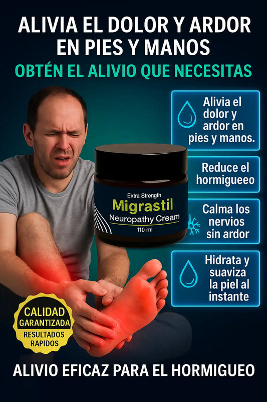 CREMA MIGASTRIL NEUROPATHY - ADIOS HORMIGUEO EN MANOS Y PIES