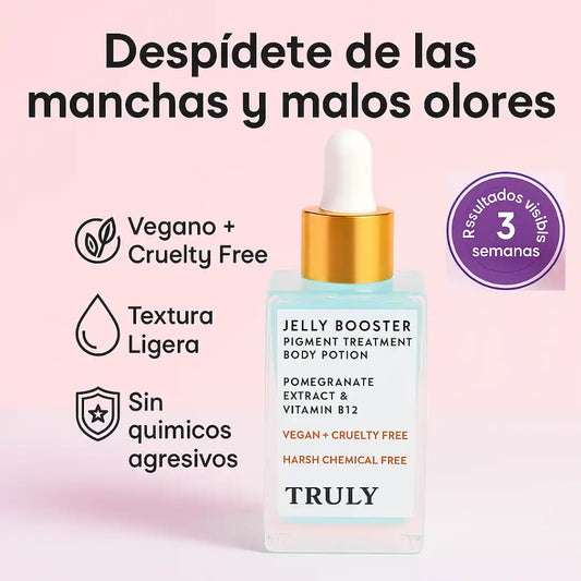 Aceite Truly® Jelly Booster | Despídete de manchas y malos olores