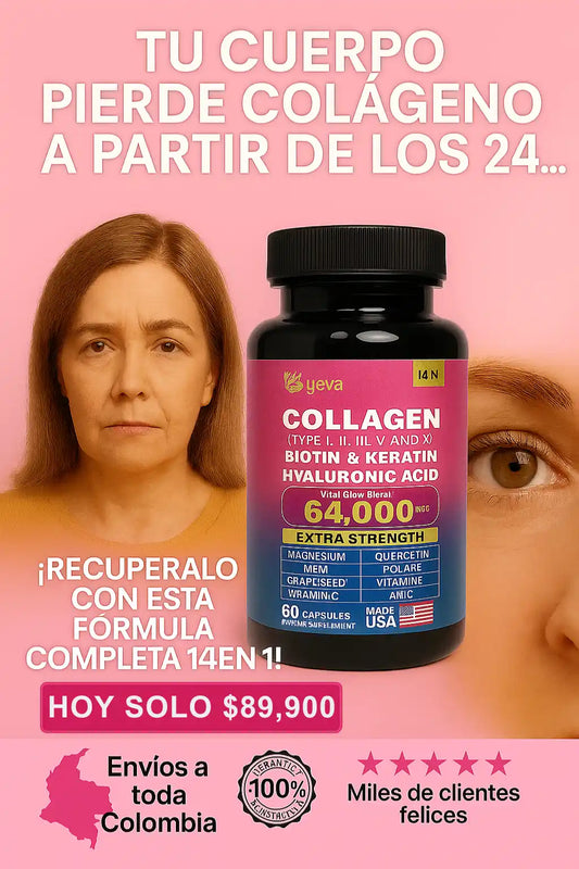 COLLAGEN 60 CAPSULAS 6400MG