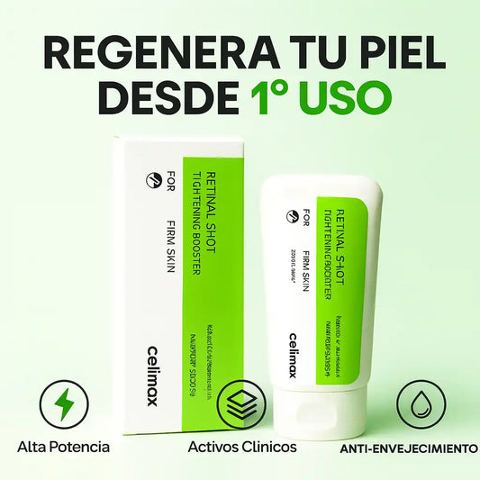 Celimax Retinal Crema – Rejuvenece, Afina Poros y Alisa Arrugas en Semanas