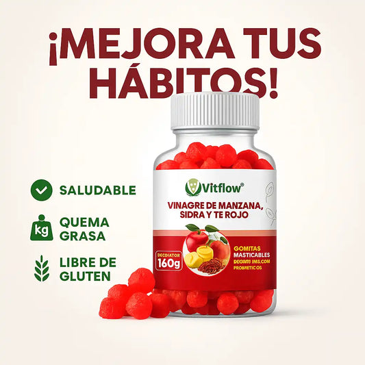 Gomitas de Vinagre de Manzana 🌿🍎 - 160 g
