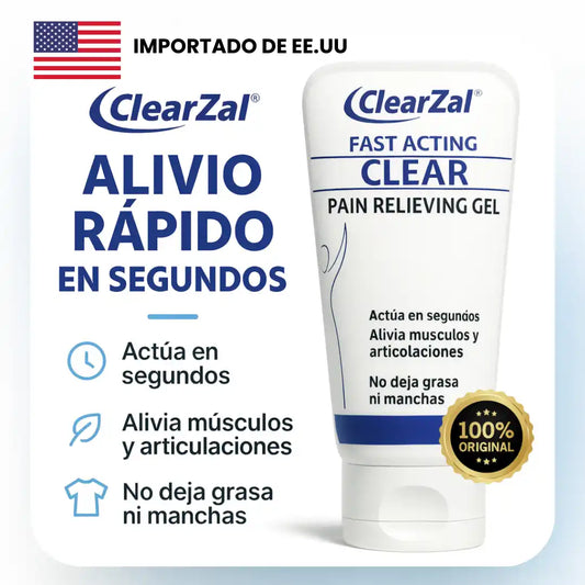 ClearZal® 60ML – Alivio instantáneo: olvídate del dolor en minutos