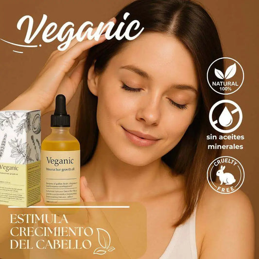 Aceite Natural Para El Crecimiento Del Cabello